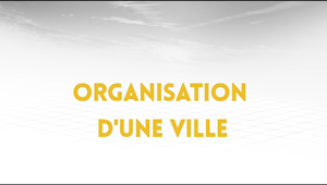 1.2. Organisation d'une ville