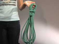 Voile - Matelotage - Lover une corde