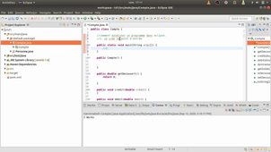 Exécuter un programme dans Eclipse