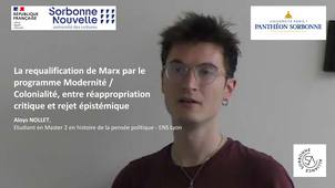 La requalification de Marx... Aloys NOLLET