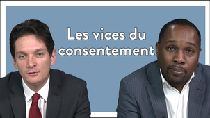 2.9. Les vices du consentement