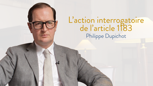 L'action interrogatoire de l'article 1183
