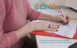 Présentation de la plateforme d'entrainement et de certification écri+