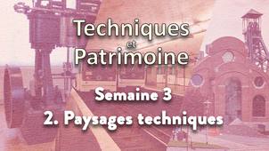3.2 - Paysages techniques