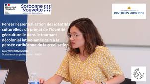 Penser l’essentialisation... Lola YON-DOMINGUEZ
