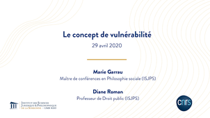 Le concept de vulnérabilité