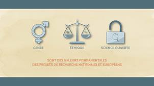 3.2 Intégrer le genre, l'éthique et la science ouverte