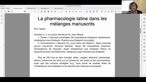 La pharmacologie latine dans les mélanges manuscrits du Moyen Âge tardif