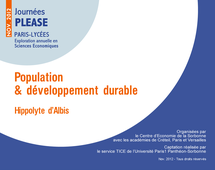 Population et développement durable