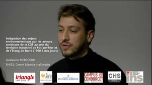 Intégration des enjeux... Guillaume Mercoeur