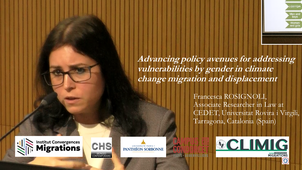 Francesca ROSIGNOLI : Advancing policy avenues for addressing vulnerabilities