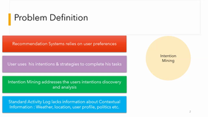 [Ramona Elali] An intention mining approach using ontology for contextual recommendations