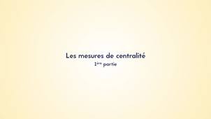 2.3. Les mesures de centralité (1/2)
