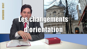 5.6. Les changements d’orientation