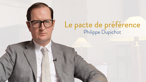 Le pacte de préférence
