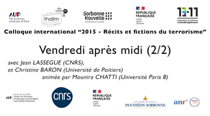 Colloque 2015 Récits et fictions du terrorisme - 17/11/2023 après-midi - 2/2