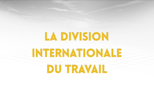 3.5. La division internationale du travail