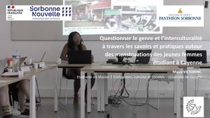 Questionner le genre et l’interculturalité... Moïra VICTORINE