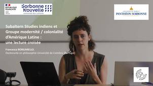 Subaltern Studies... Francesca BORGARELLO