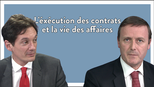 3.5. L'éxécution des contrats et la vie des affaires