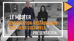 Les métiers du patrimoine culturel - Master restauration - enseignant