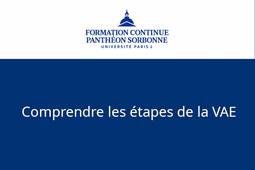 Comprendre les étapes de la VAE