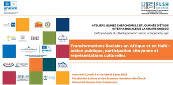 Retour sur la Journée d'Etude et les Ateliers jeunes Chercheurs 2°23 - Casablanca