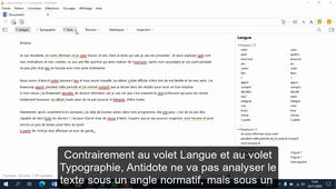 Antidote Tutoriel 2