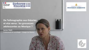 De l’ethnographie aux théories... Karine TINAT