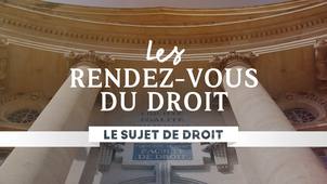 7. Le sujet de droit