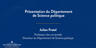 Présentation du Département de Science politique