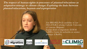Zoé BRIARD : The respect of human rights