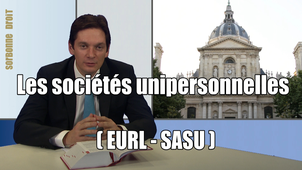 1.8. Les sociétés unipersonnelles (EURL - SASU)