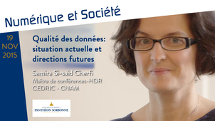 Qualité des données : situation actuelle et directions futures