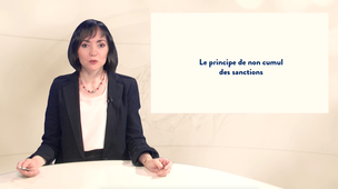9-Le principe de non cumul des santions