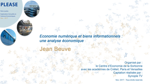 Economie numérique et biens informationnels : une analyse économique