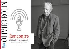 Rencontre avec Olivier Rolin