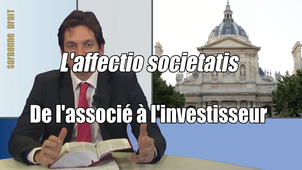 1.7. L'affectio societatis - de l'associé à l'investisseur
