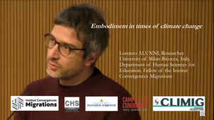Lorenzo ALUNNI : Embodiment in times of climate change