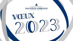 L'université vous souhaite ses meilleurs vœux pour 2023