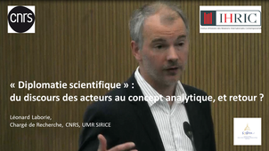 Léonard Laborie : « Diplomatie scientifique »...