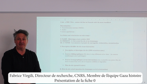 Fabrice Virgili : Présentation Fiche 0 en français