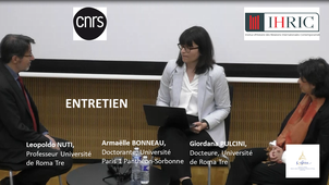 Entretien avec L. Nuti et G. Pulcini