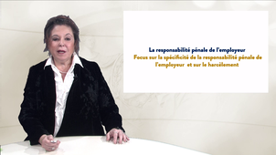 Responsabilité pénale de l'employeur