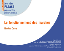 Le fonctionnement des marchés