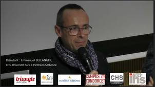 Discutant : Emmanuel Bellanger