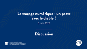 Le traçage numérique : un pacte avec le diable ?