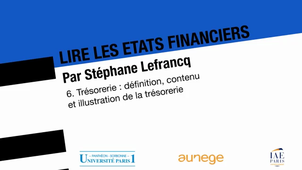 Lire les états financiers - Trésorerie