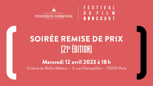 Cérémonie de remise des prix du Festival du Film Court Etudiant 2023