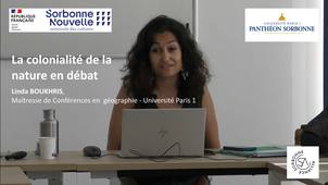 La colonialité de la nature... Linda BOUKHRIS